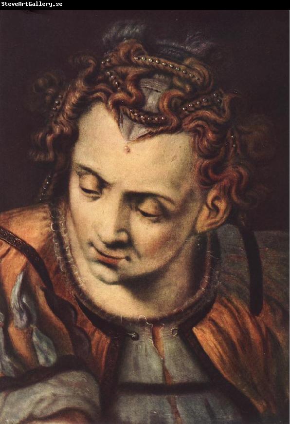 FLORIS, Frans Head of a Woman dfs